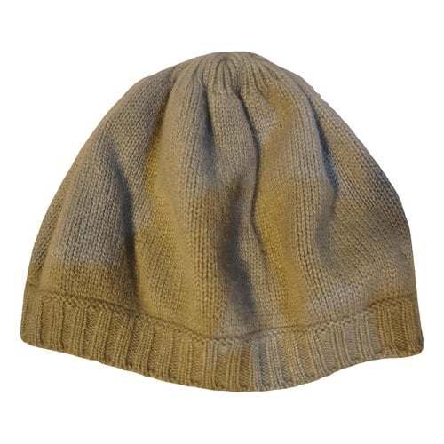 Pre-owned Laura Biagiotti Cashmere Beanie In Green