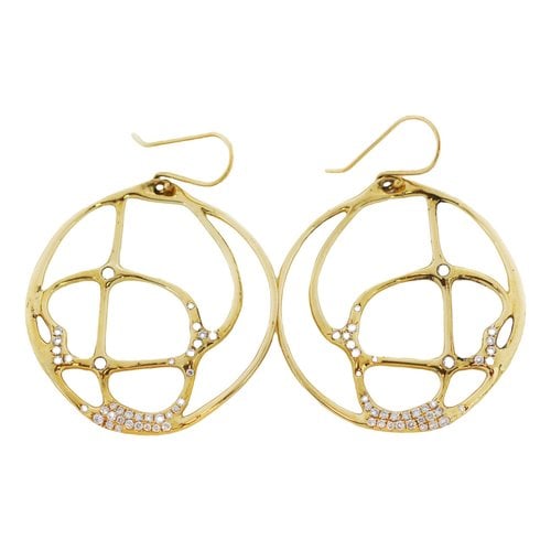 Pre-owned Ippolita Yellow Gold Earrings
