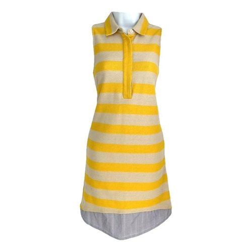 Pre-owned Band Of Outsiders Mini Dress In Yellow