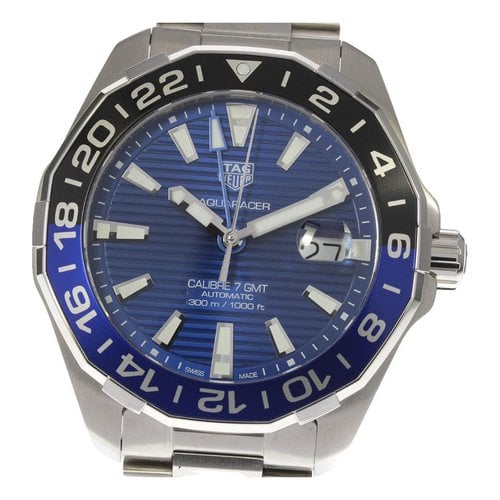 Pre-owned Tag Heuer Watch In Blue