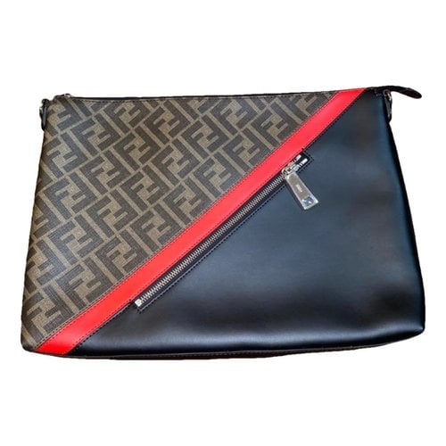 Pre-owned Fendi Leather Bag In Multicolour