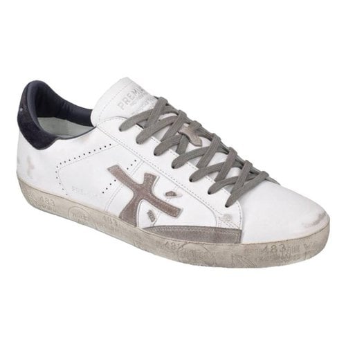 Pre-owned Premiata Low Trainers In White
