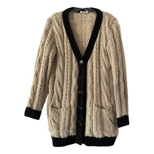 Pre-owned Moschino Cheap And Chic Wool Cardigan In Grey