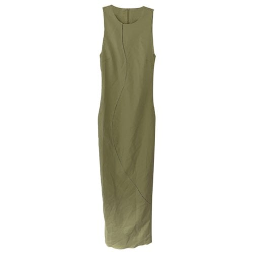 Pre-owned Sir Mid-length Dress In Green