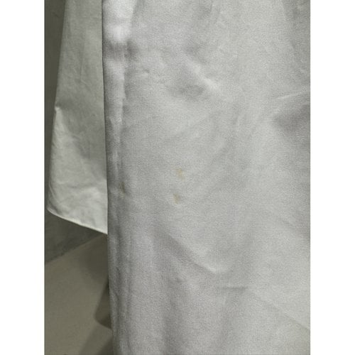 Pre-owned Alexander Mcqueen Mid-length Skirt In White