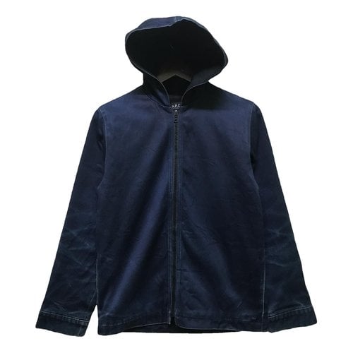 Pre-owned Apc Jacket In Blue