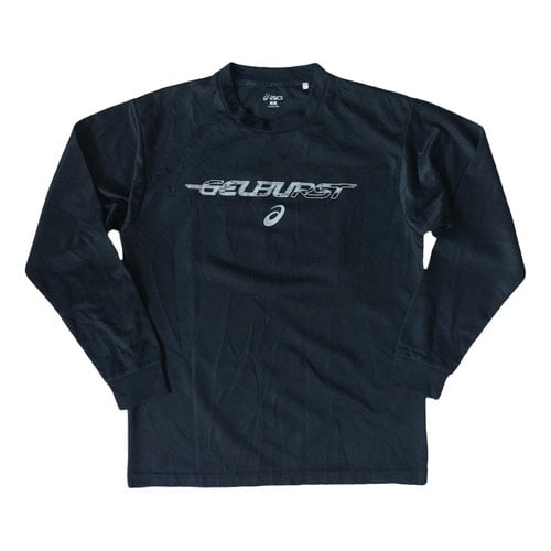 Pre-owned Asics Shirt In Black