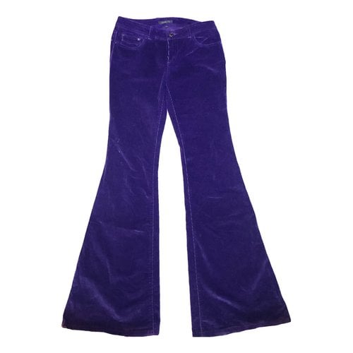 Pre-owned Rachel Zoe Large Pants In Purple