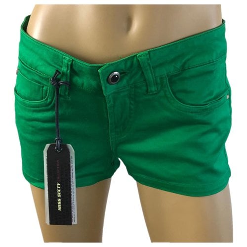 Pre-owned Miss Sixty Shorts In Green