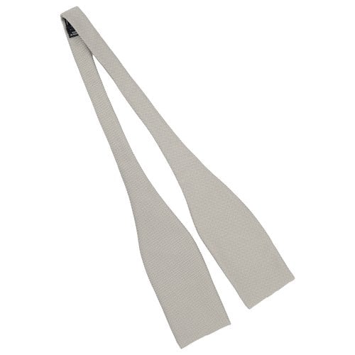 Pre-owned Charvet Silk Tie In Silver
