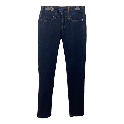 Pre-owned Notify Slim Jeans In Blue