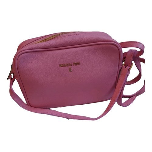 Pre-owned Patrizia Pepe Leather Clutch Bag In Pink