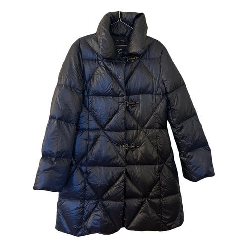 Pre-owned Fay Puffer In Blue