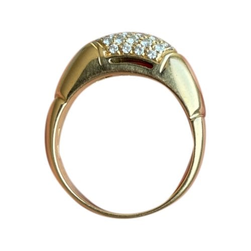 Pre-owned Bvlgari Yellow Gold Ring