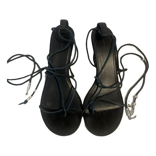 Pre-owned Isabel Marant Sandals In Black