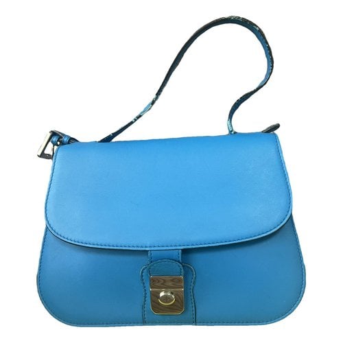 Pre-owned Loro Piana Leather Bag In Blue