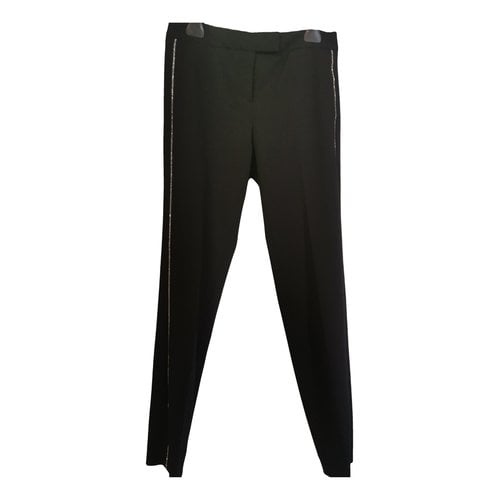Pre-owned Dkny Chino Pants In Black