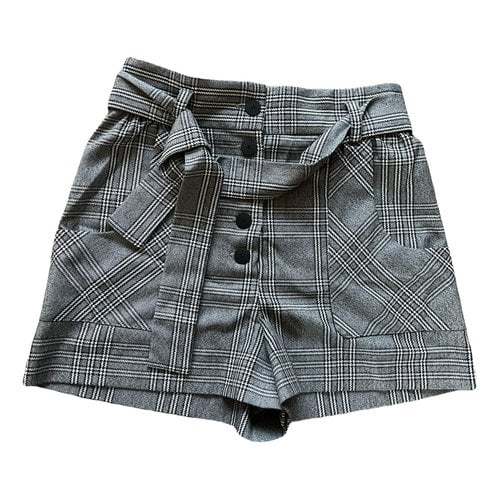 Pre-owned Maje Shorts In Grey