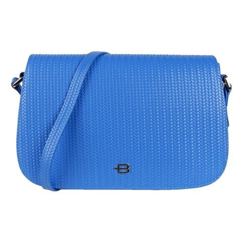 Pre-owned Baldinini Leather Handbag In Blue