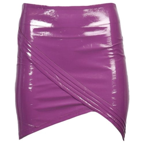 Pre-owned Rta Mini Skirt In Purple