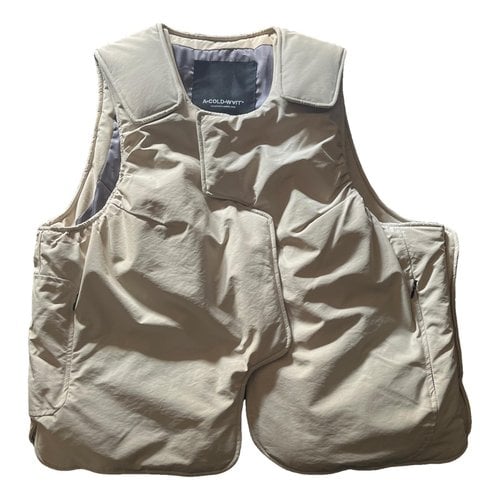 Pre-owned A-cold-wall* Vest In Beige