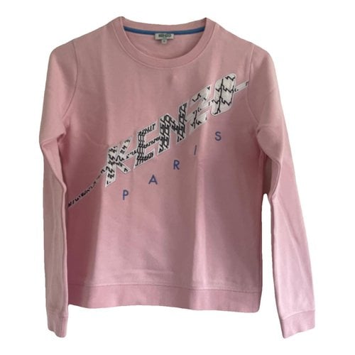 Pre-owned Kenzo Sweatshirt In Pink