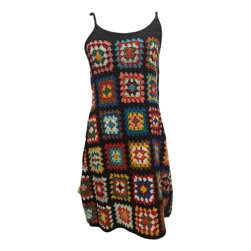 Pre-owned Alanui Mini Dress In Multicolour