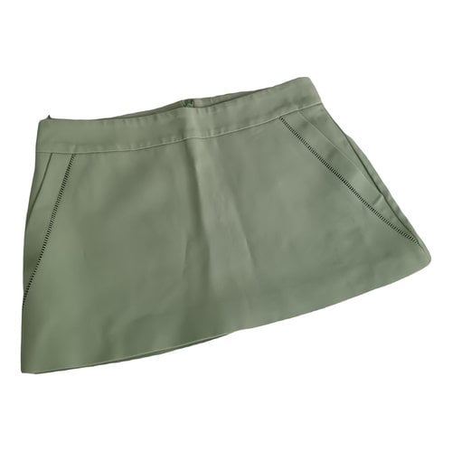 Pre-owned Gucci Mini Skirt In Green