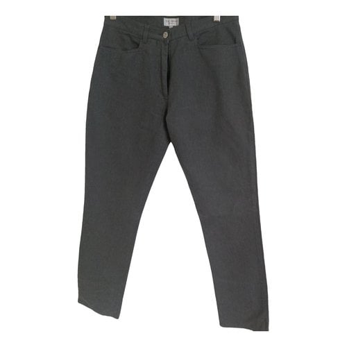 Pre-owned Ted Baker Trousers In Grey