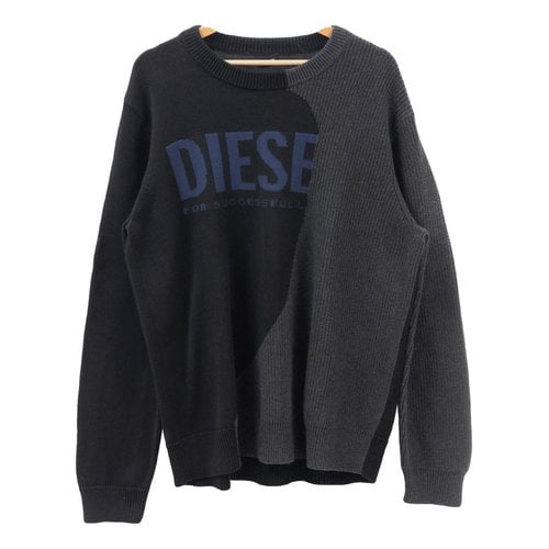Pre-owned Diesel Sweatshirt In Black