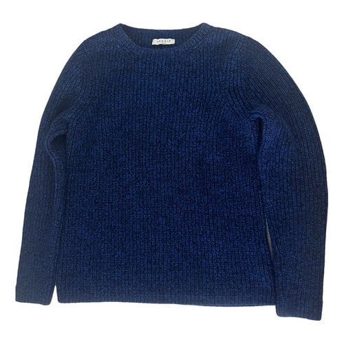 Pre-owned Sandro Jumper In Blue