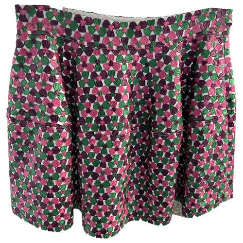 Pre-owned P.a.r.o.s.h Mini Skirt In Multicolour