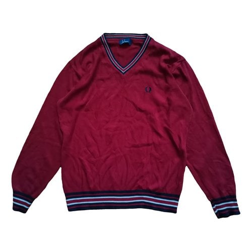 Pre-owned Fred Perry Pull In Red