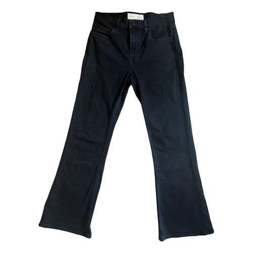 Pre-owned Proenza Schouler Bootcut Jeans In Blue