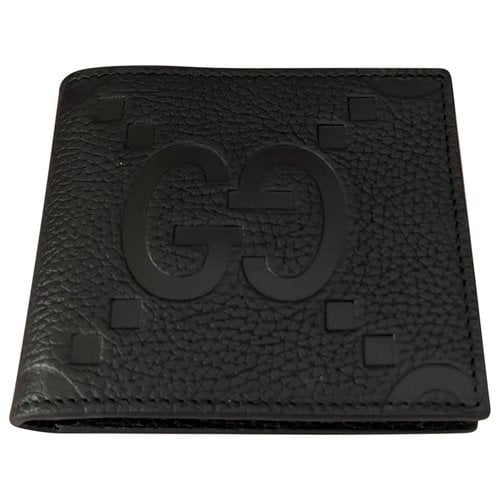 Pre-owned Gucci Scarf & Pocket Square In Black