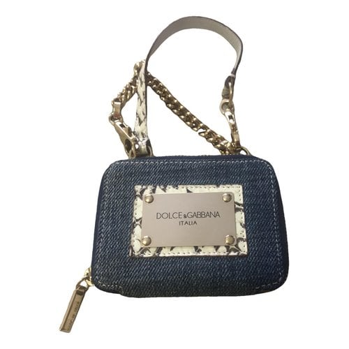 Pre-owned Dolce & Gabbana Handbag In Blue