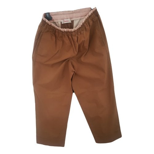 Pre-owned Jucca Large Pants In Camel