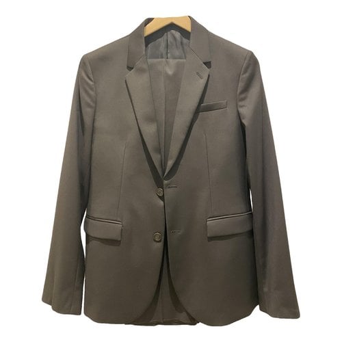 Pre-owned Emporio Armani Wool Suit In Black