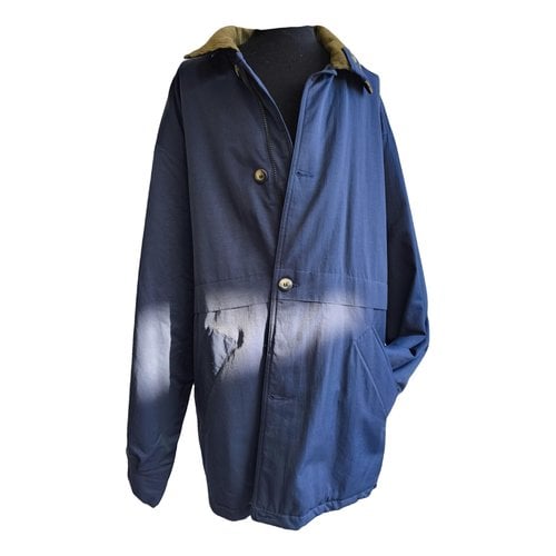 Pre-owned K-way Parka In Blue