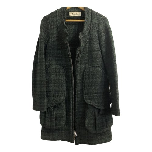 Pre-owned Marni Wool Trench Coat In Other