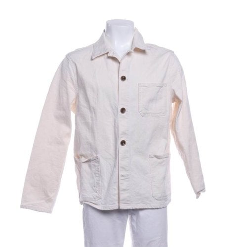 Pre-owned 7 For All Mankind Trench In White