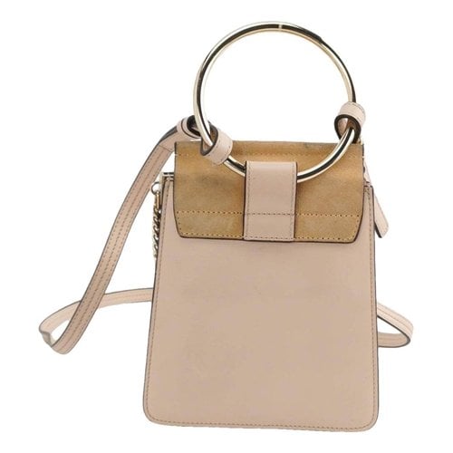 Pre-owned Chloé Faye Leather Crossbody Bag In Multicolour