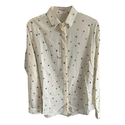 Pre-owned Saint Laurent Wool Shirt In Multicolour