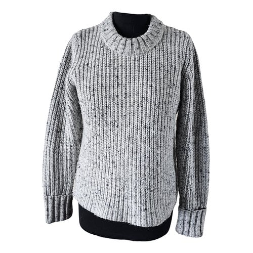 Pre-owned Minimum Wool Jumper In Grey