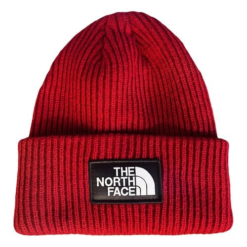 Pre-owned The North Face Hat In Burgundy