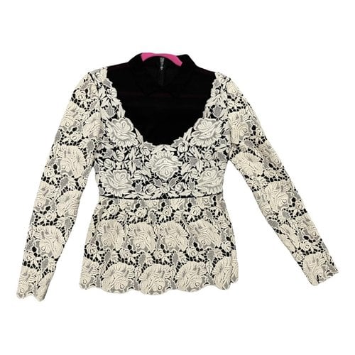 Pre-owned Stella Mccartney Lace Blouse In White
