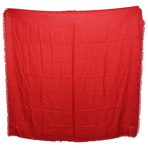 Pre-owned Fendi Stole In Red