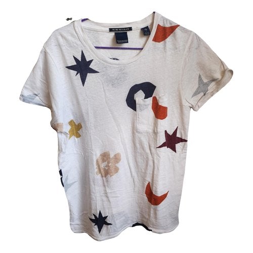 Pre-owned Scotch & Soda T-shirt In White