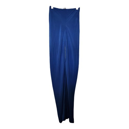 Pre-owned Cult Gaia Trousers In Blue