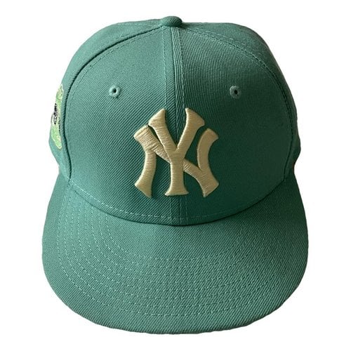 Pre-owned New Era Cloth Hat In Green
